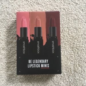 NIB Smashbox Be Legendary trio of mini lipsticks
